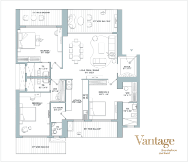 Indiabulls Estate and Club — 3 BHK