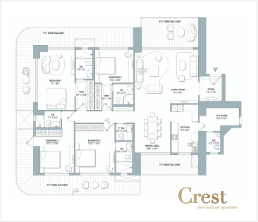 Indiabulls Estate and Club — 4 BHK